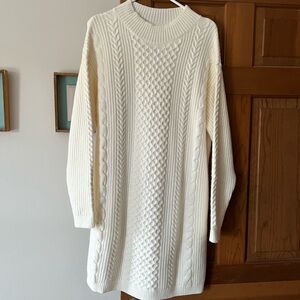 Banana Republic cozy sweater dress